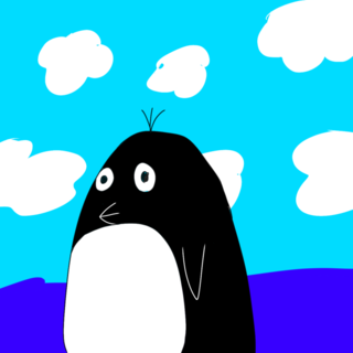 空飛ぶペンギン