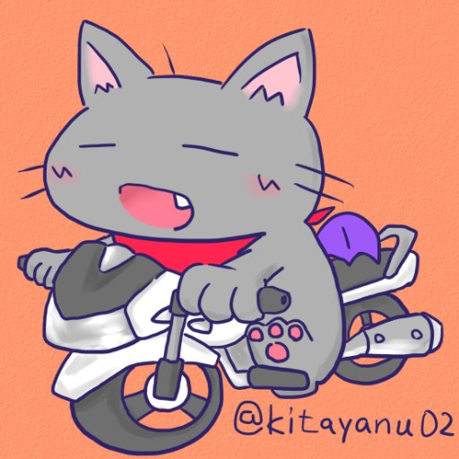 やぬ（ツーリング大好き猫）